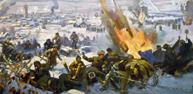 The great battle near Khabarovsk in 1923