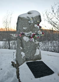 The memorial of Serpentinka, 2007