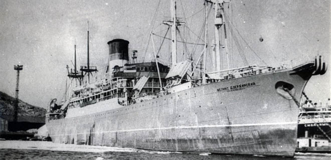 The Dalstroy flag ship Felix Dzerzhinski, 1940'ies